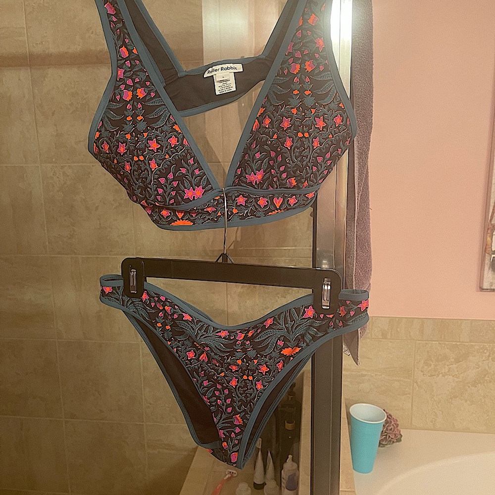 Adorable roller rabbit womens bikini